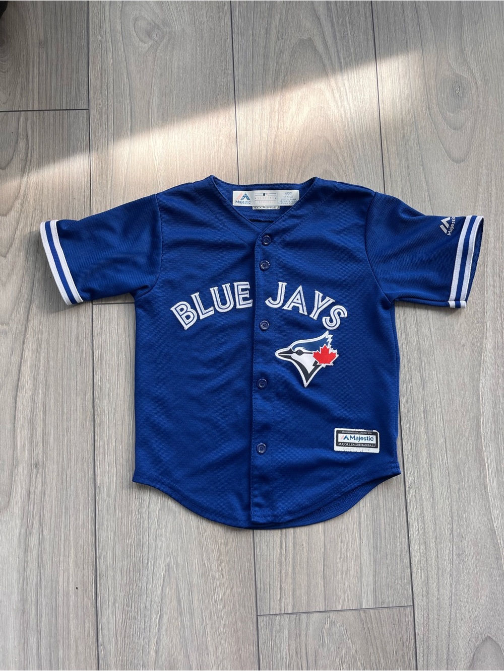 Toronto Blue Jays Kids Royal Blue Button Jersey